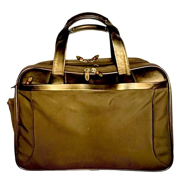 Victorinox Black Professional 2-way carry Cordura briefcase laptop travel bag - Picture 1 of 15